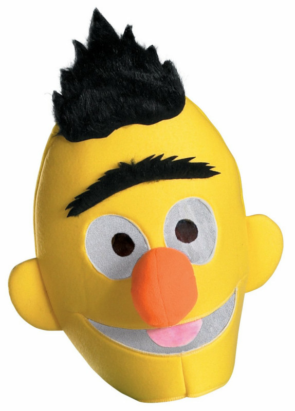 Sesame Street Bert Adult Headpiece - Click Image to Close