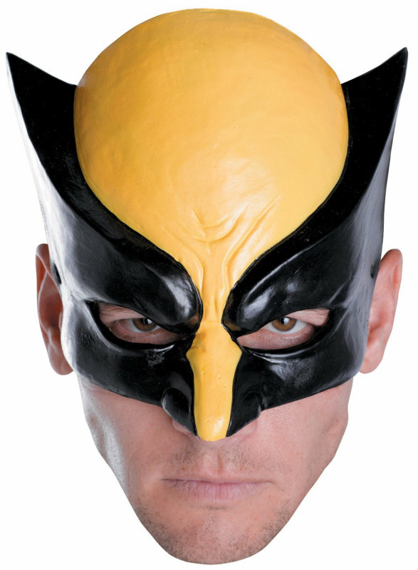 Wolverine Vinyl 1/4 Adult Mask - Click Image to Close