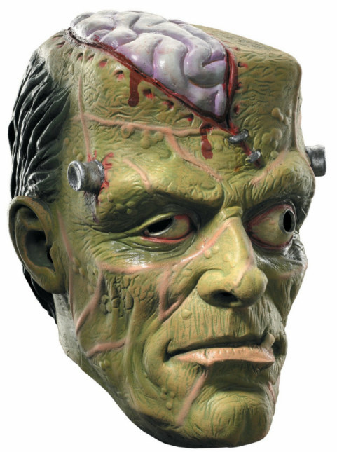 Squishy Frankenstein Adult Mask - Click Image to Close