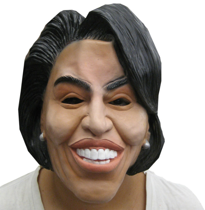 Michelle Obama Mask Adult - Click Image to Close
