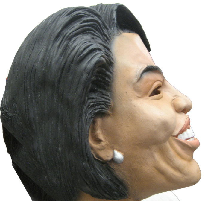 Michelle Obama Mask Adult - Click Image to Close