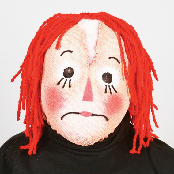 Rag Doll Adult Mask - Click Image to Close