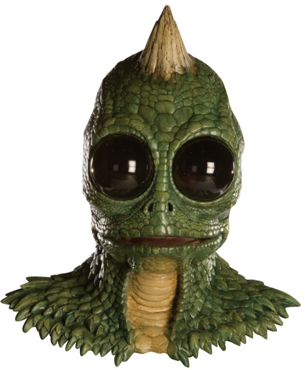 Land of the Lost Deluxe Sleestak Adult Mask - Click Image to Close