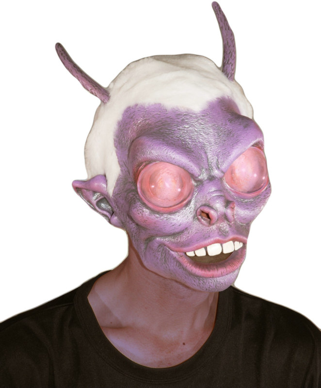 Purple Alien Adult Mask