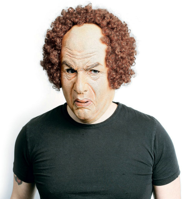 The Three Stooges Larry Mask Adult