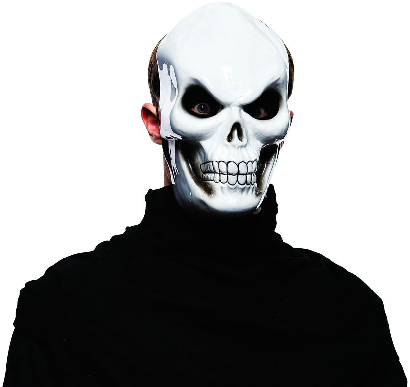 White Skull Mask Adult