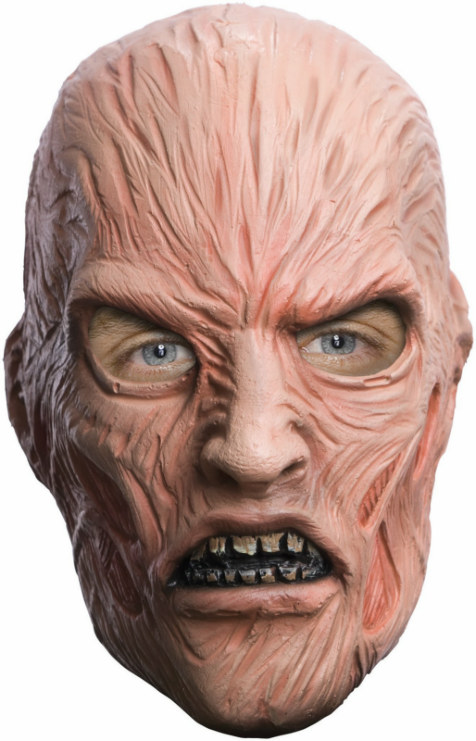 A Nightmare On Elm Street - Freddy Krueger Adult Mask - Click Image to Close