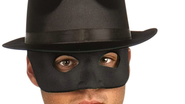 Green Hornet Adult Mask - Click Image to Close