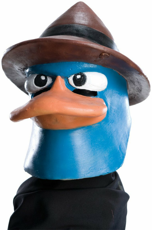 Phineas And Ferb - Agent Perry Adult Mask