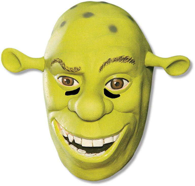 Shrek Forver After - Shrek 3/4 Vinyl Adult Mask