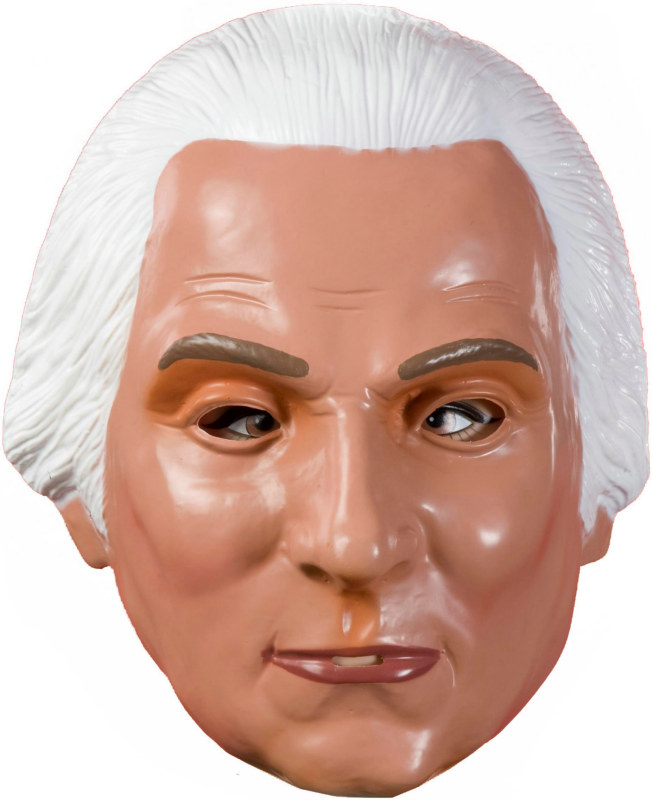 George Washington Plastic Adult Mask