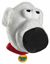 Family Guy - Brian Fabric Headpiece Adult - Click Image to Close