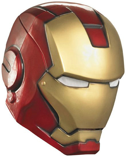 Iron Man 2 (2010) Movie - Iron Man Adult Helmet - Click Image to Close