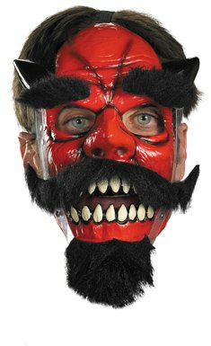 Moveable Mask - Devil Adult - Click Image to Close