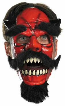 Moveable Mask - Devil Adult - Click Image to Close