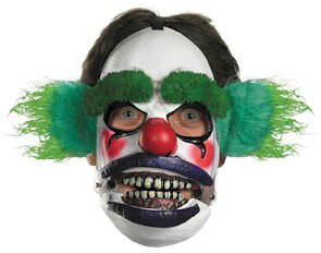 Moveable Mask - Clown - Click Image to Close