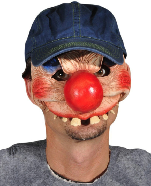 Clowning Around Adult Mask - Click Image to Close