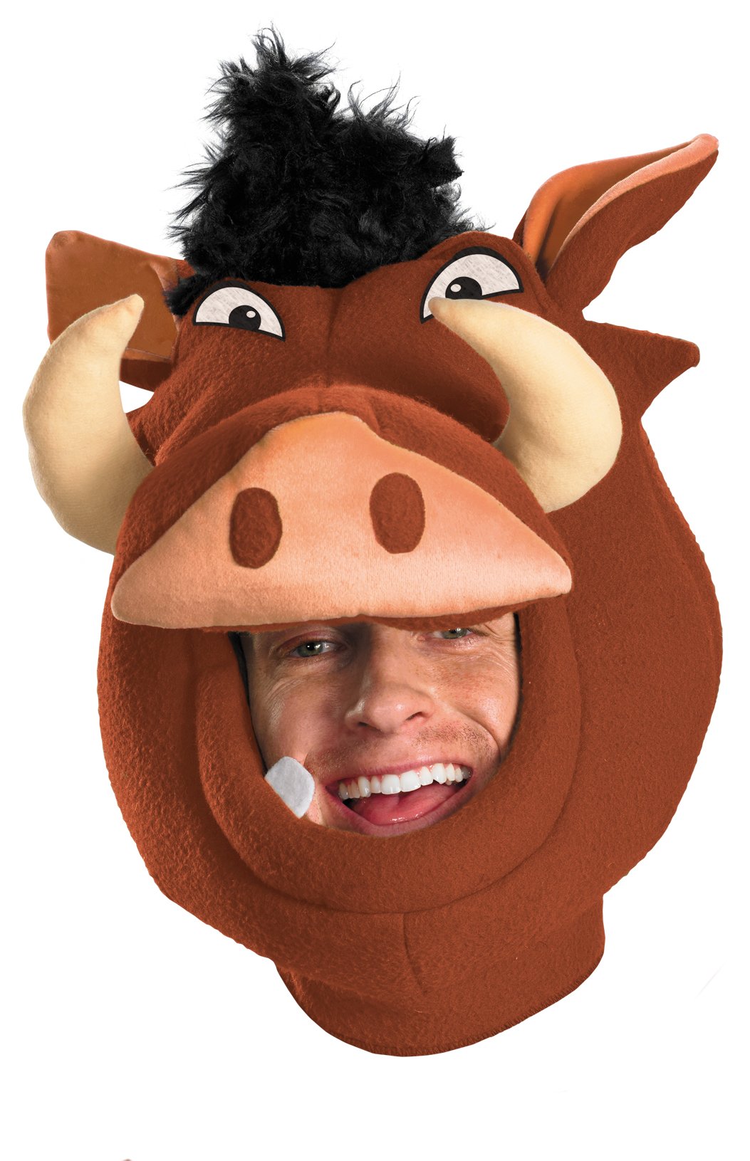 The Lion King - Pumba Headpiece (Adult) - Click Image to Close