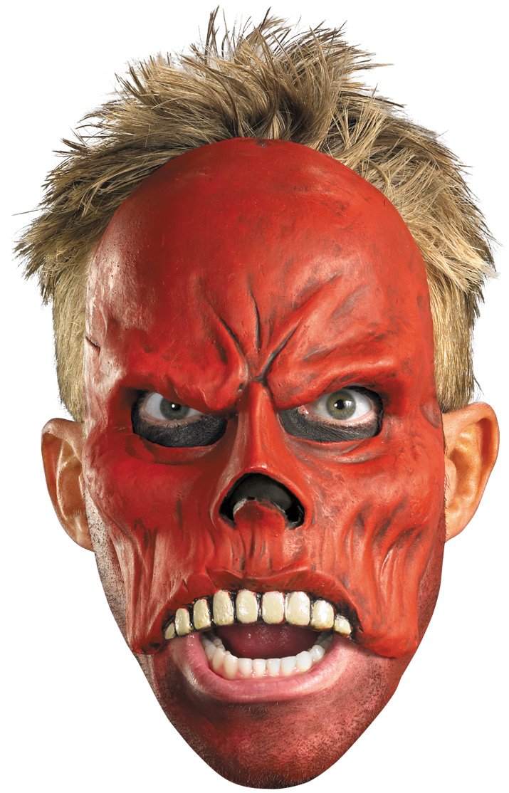 Captain America Movie - Red Skull 1/4 Mask (Adult) - Click Image to Close