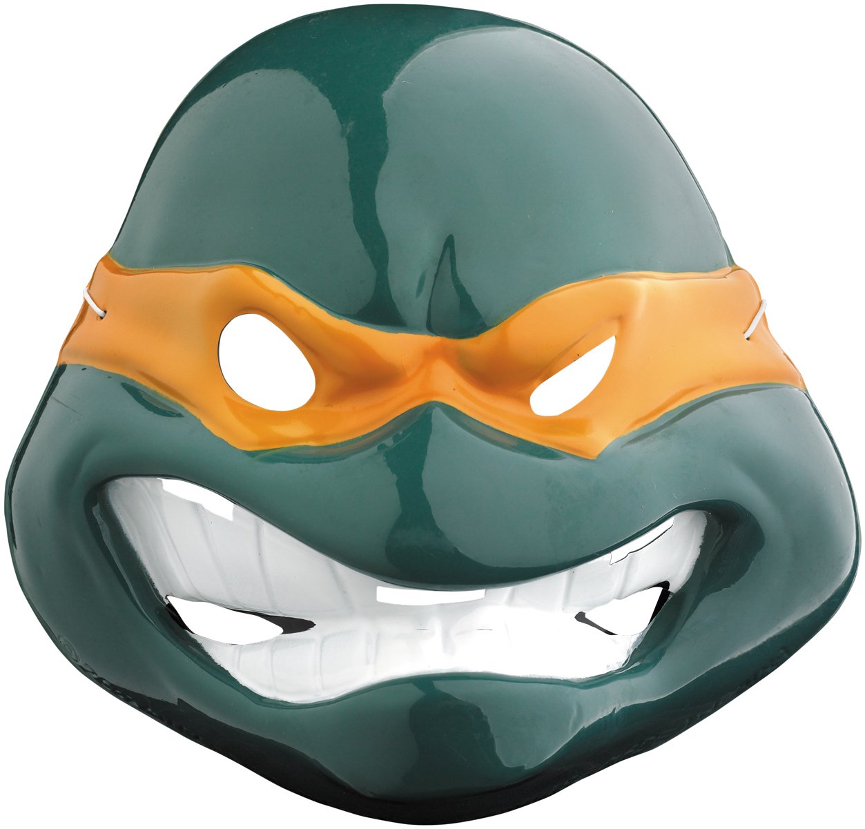 TMNT - Michelangelo Vacuform Mask (Adult) - Click Image to Close