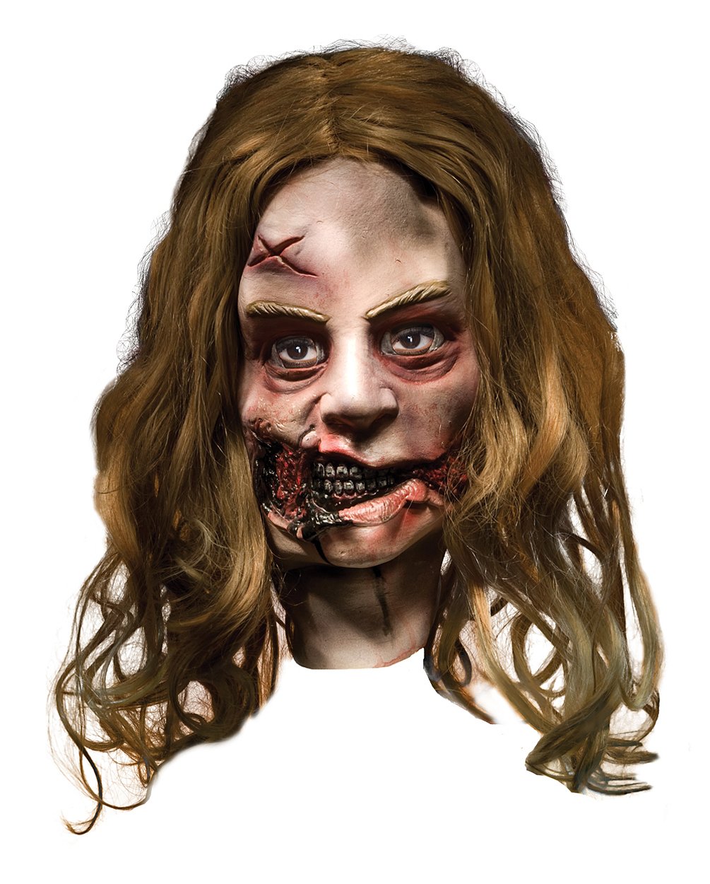 The Walking Dead - Little Girl Zombie Deluxe Mask (Adult)