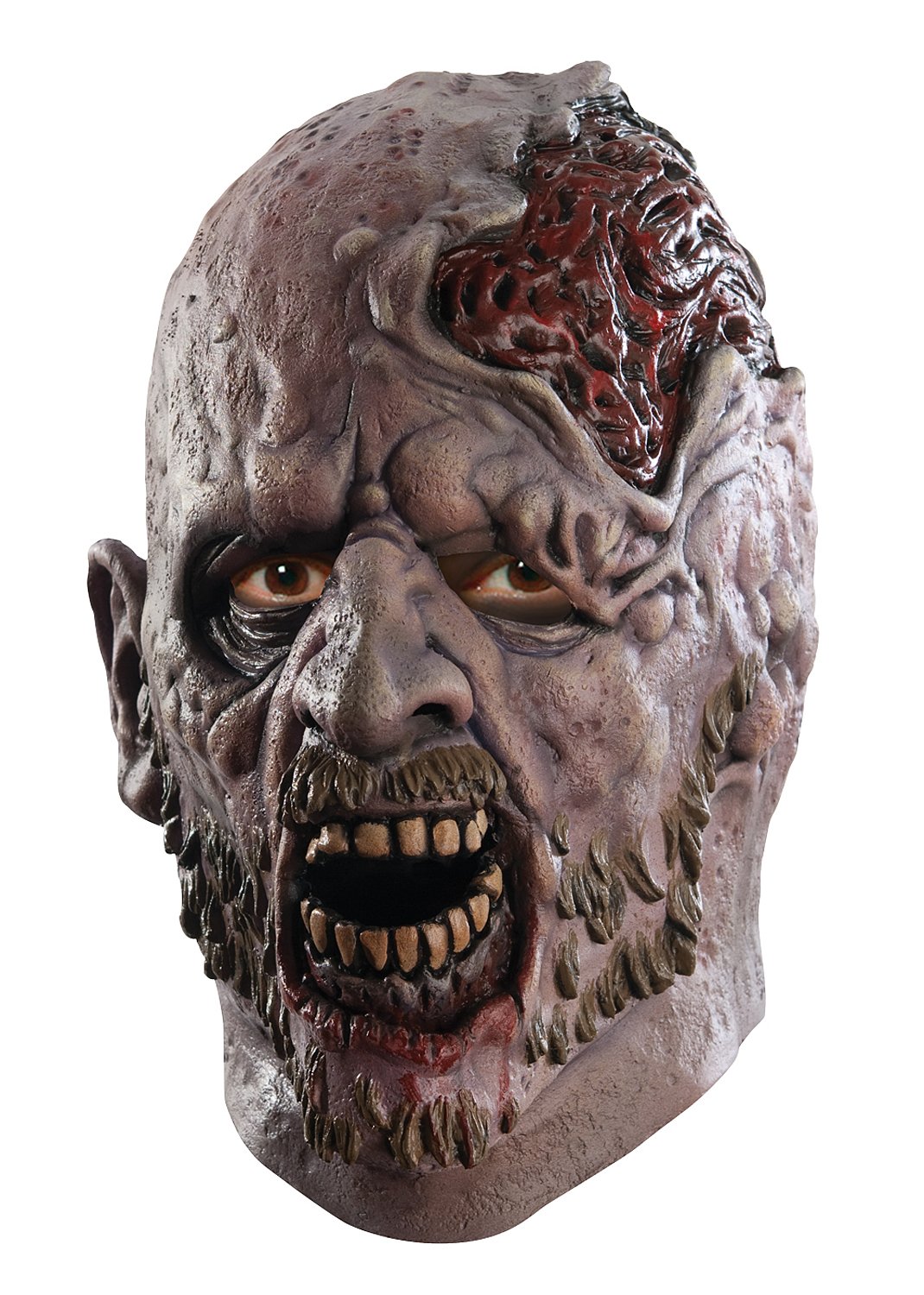 The Walking Dead - Screaming Corpse Deluxe Mask (Adult) - Click Image to Close