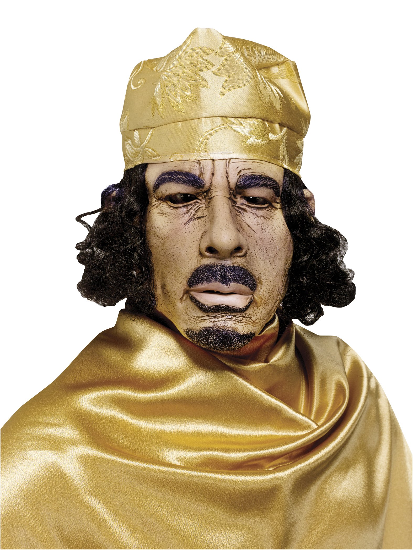 Muammar Gaddafi Mask (Adult) - Click Image to Close