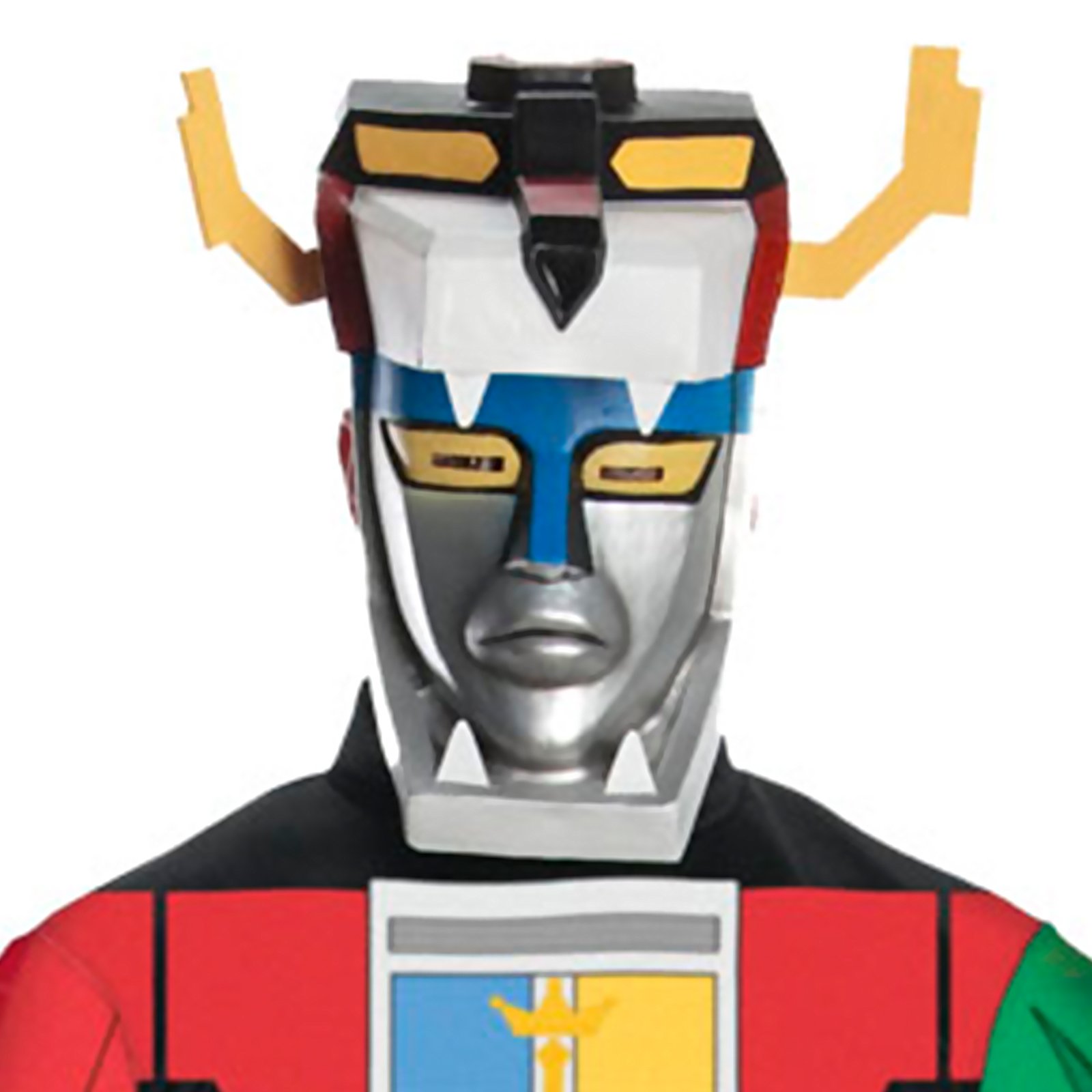 Voltron 2 Piece Mask (Adult) - Click Image to Close