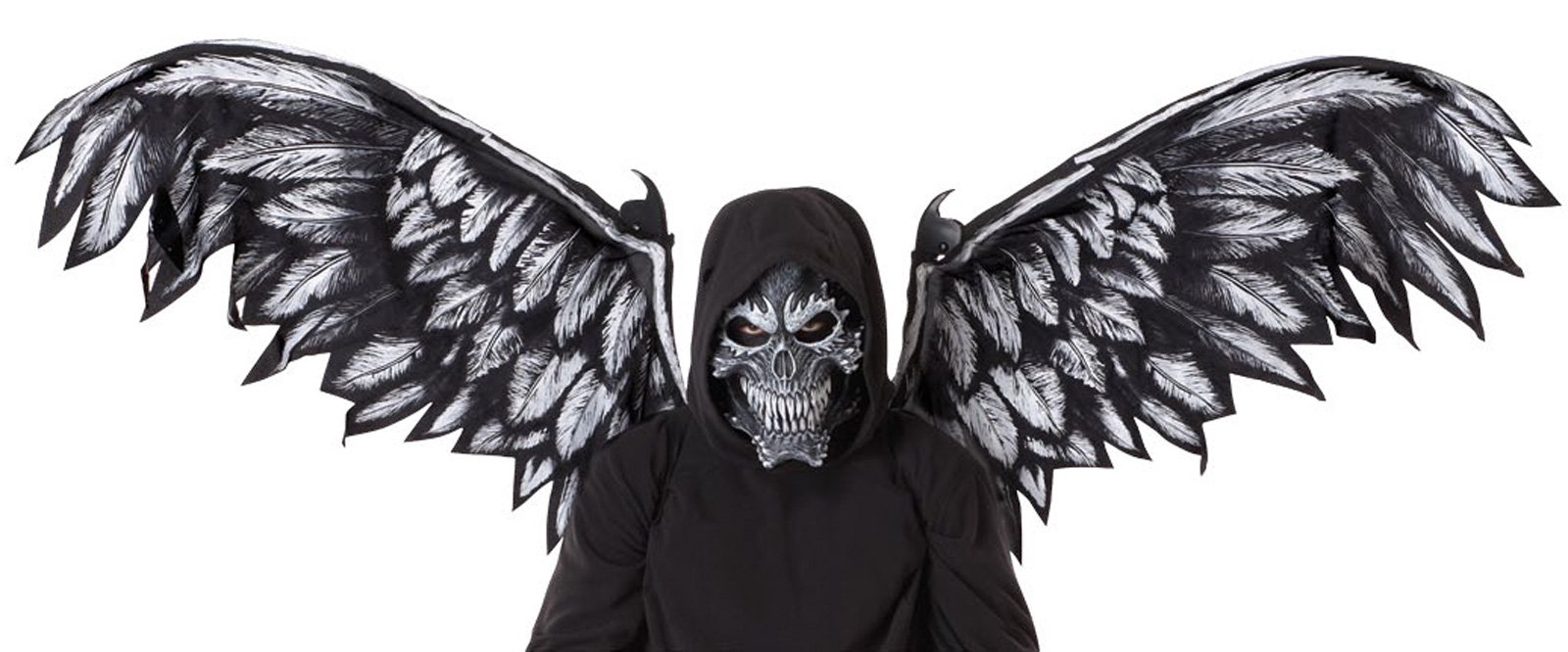 Fallen Angel Adult Mask and Wings Kit