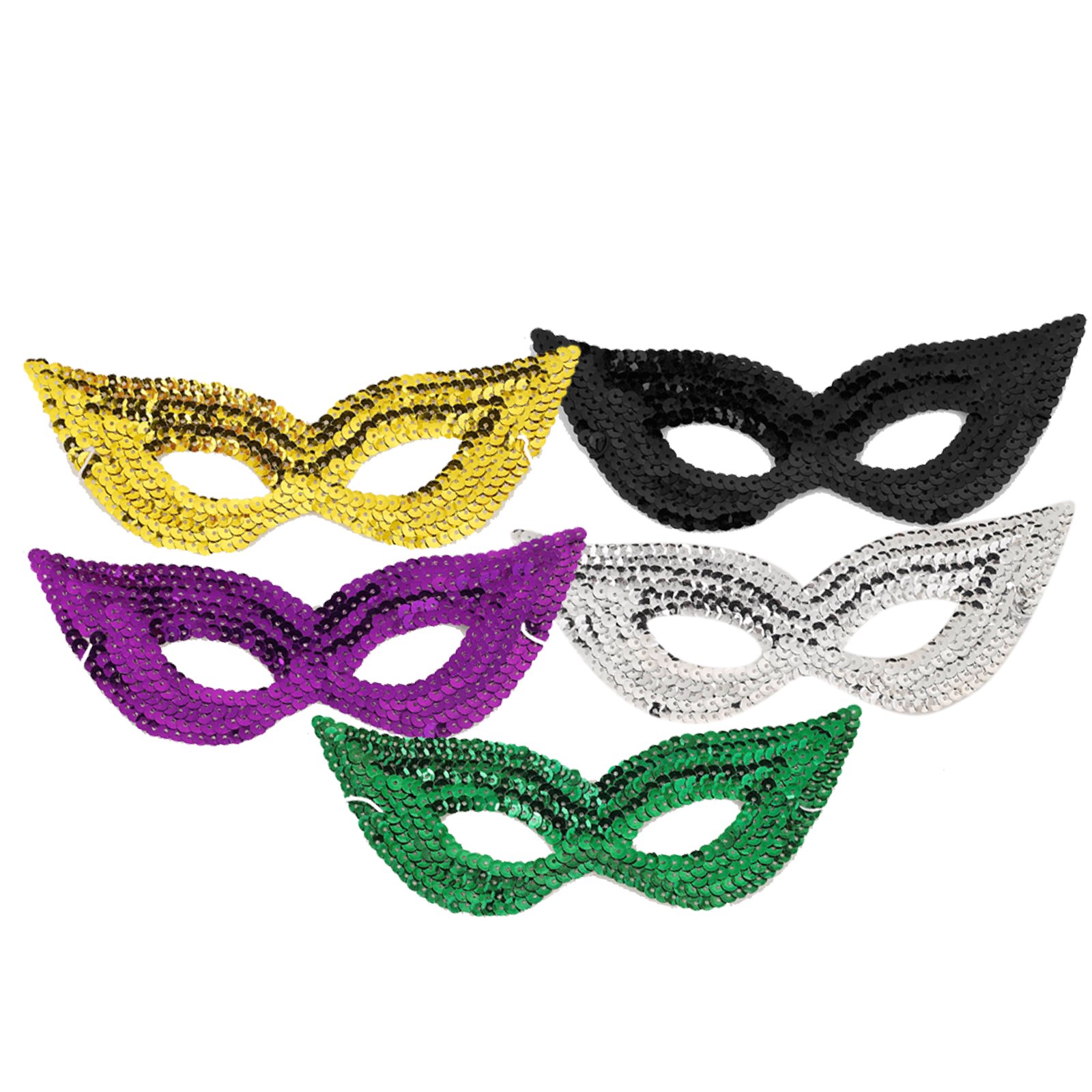 Sequin Eye Mask - Click Image to Close
