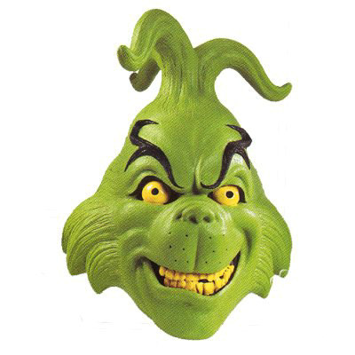 Dr. Seuss Grinch Mask - Click Image to Close