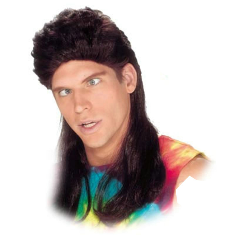 Super Mullet (Dark Brown) Adult - Click Image to Close