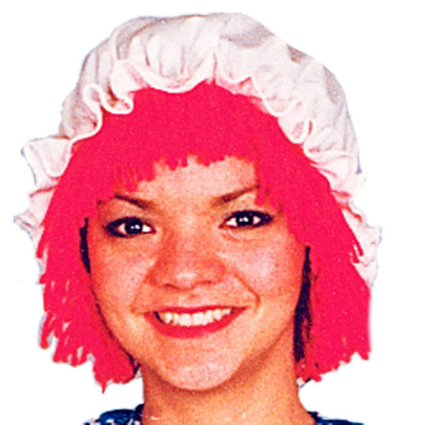 Raggedy Ann Wig w/Hat - Click Image to Close