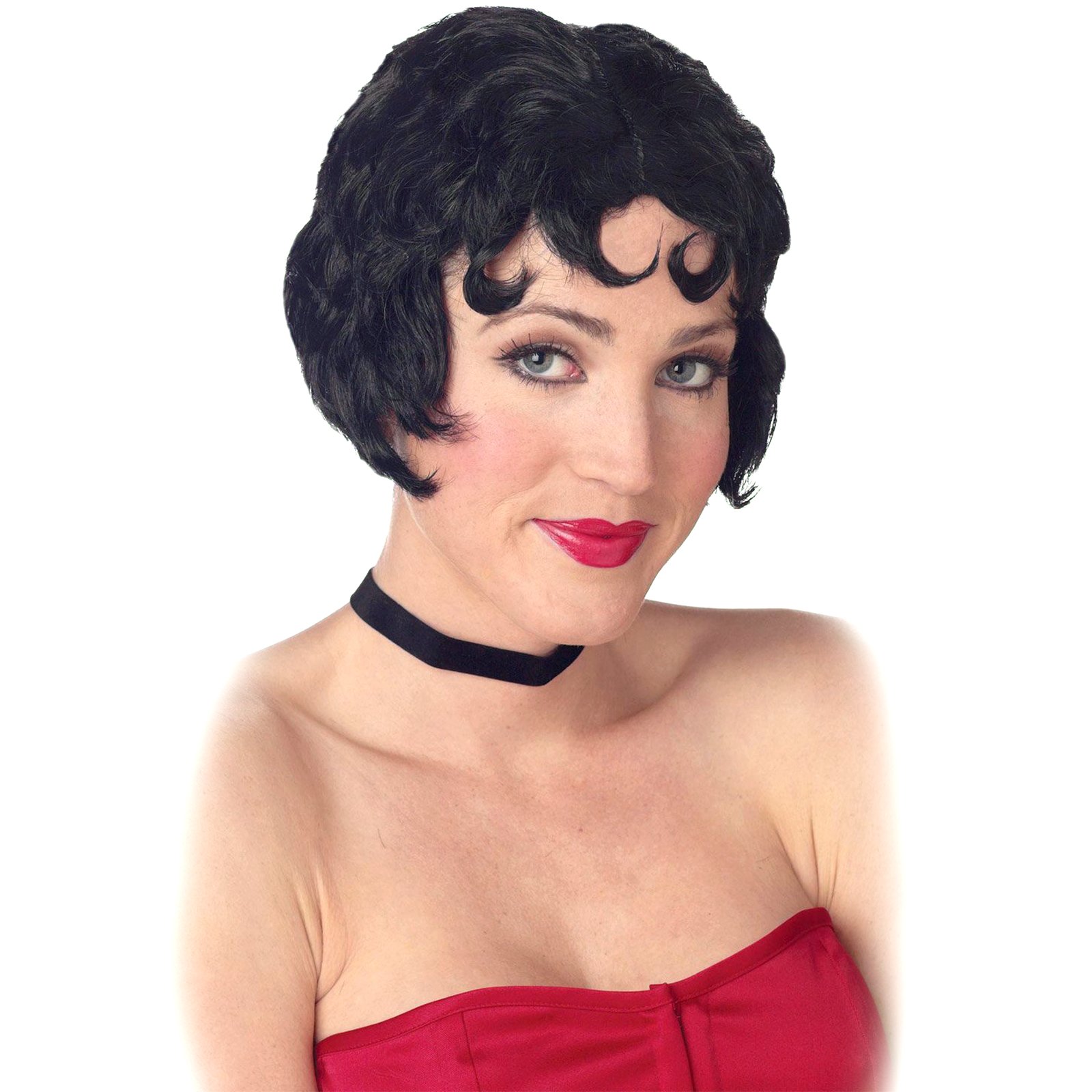 Be-Bop Wig (Black) - Click Image to Close