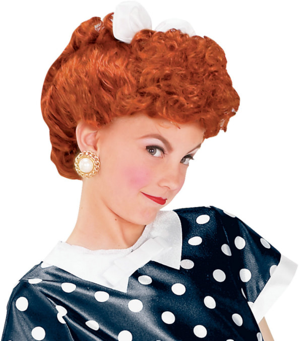 i love lucy costume. I Love Lucy Child Wig