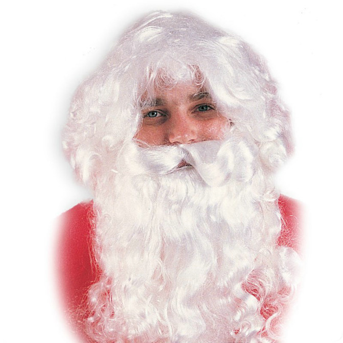 Kris Kringle Wig & Beard - Click Image to Close