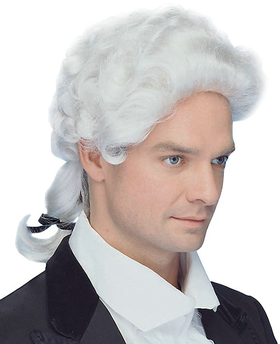 Colonial Man Wig - Click Image to Close