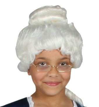 Colonial Lady Wig - Click Image to Close