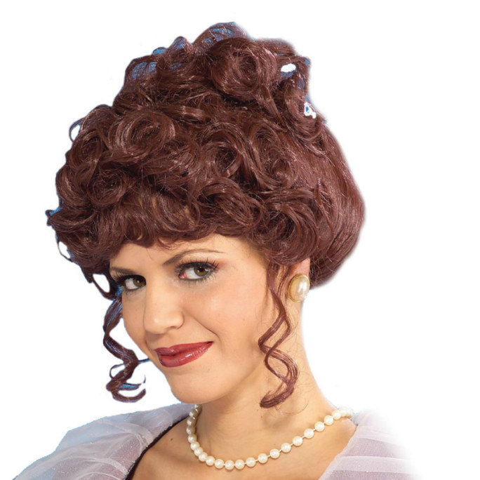 Victorian Lady Wig Adult - Click Image to Close