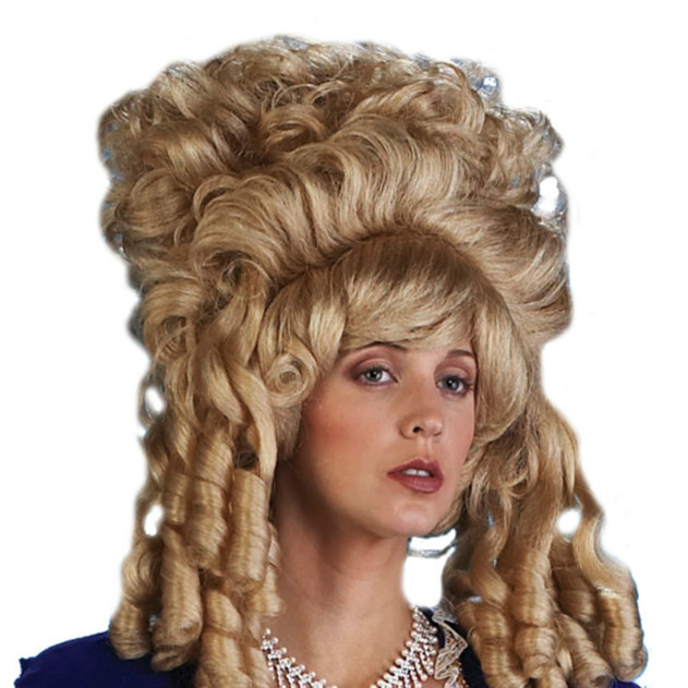 Noblewoman Wig Adult - Click Image to Close