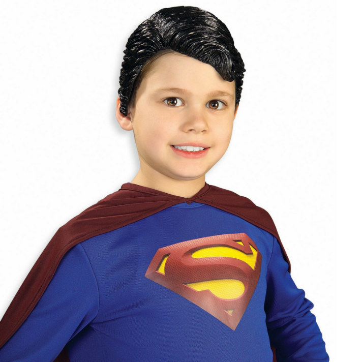 Superman Vinyl Wig Child - Click Image to Close