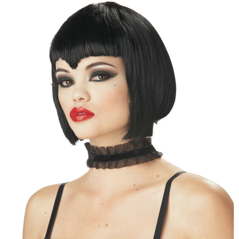 Va Va Vamp Wig Adult - Click Image to Close