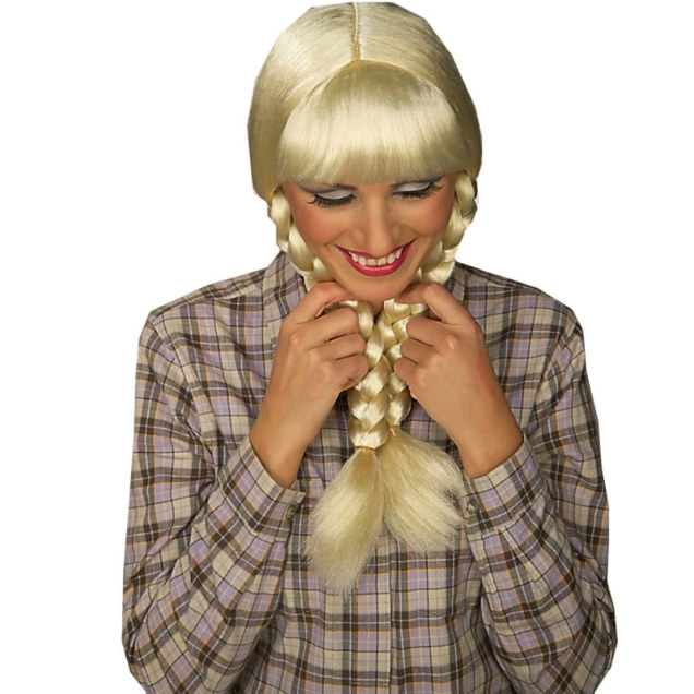 Inga from Sweden Wig (Blonde) - Click Image to Close