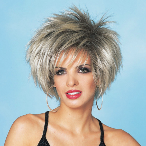 Lead Singer (Mixed Blonde) Wig Adult - Click Image to Close