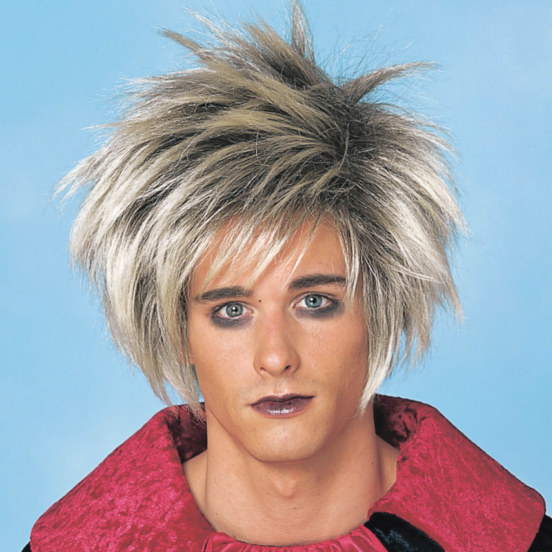 Lead Singer (Mixed Blonde) Wig Adult - Click Image to Close