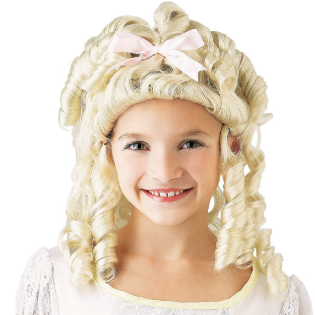 Baby Doll Child Wig - Blonde - Click Image to Close