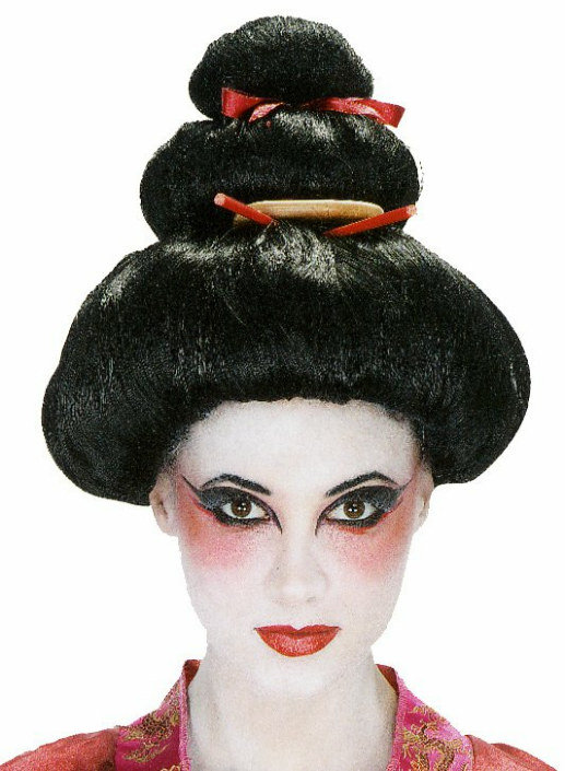 Geisha Wig Adult - Click Image to Close