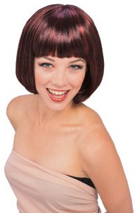 Mod Girl Wig - Natural Red - Click Image to Close