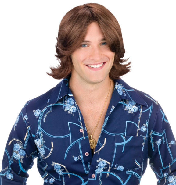 Ladies Man Brown Wig - Click Image to Close