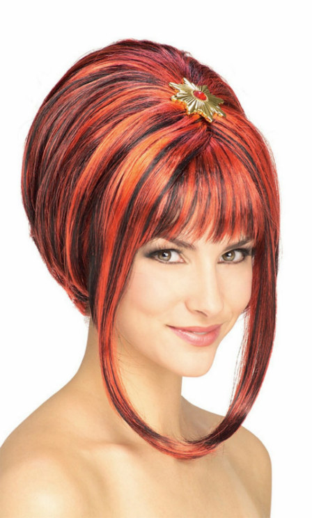 Midnight Siren Adult Wig - Click Image to Close